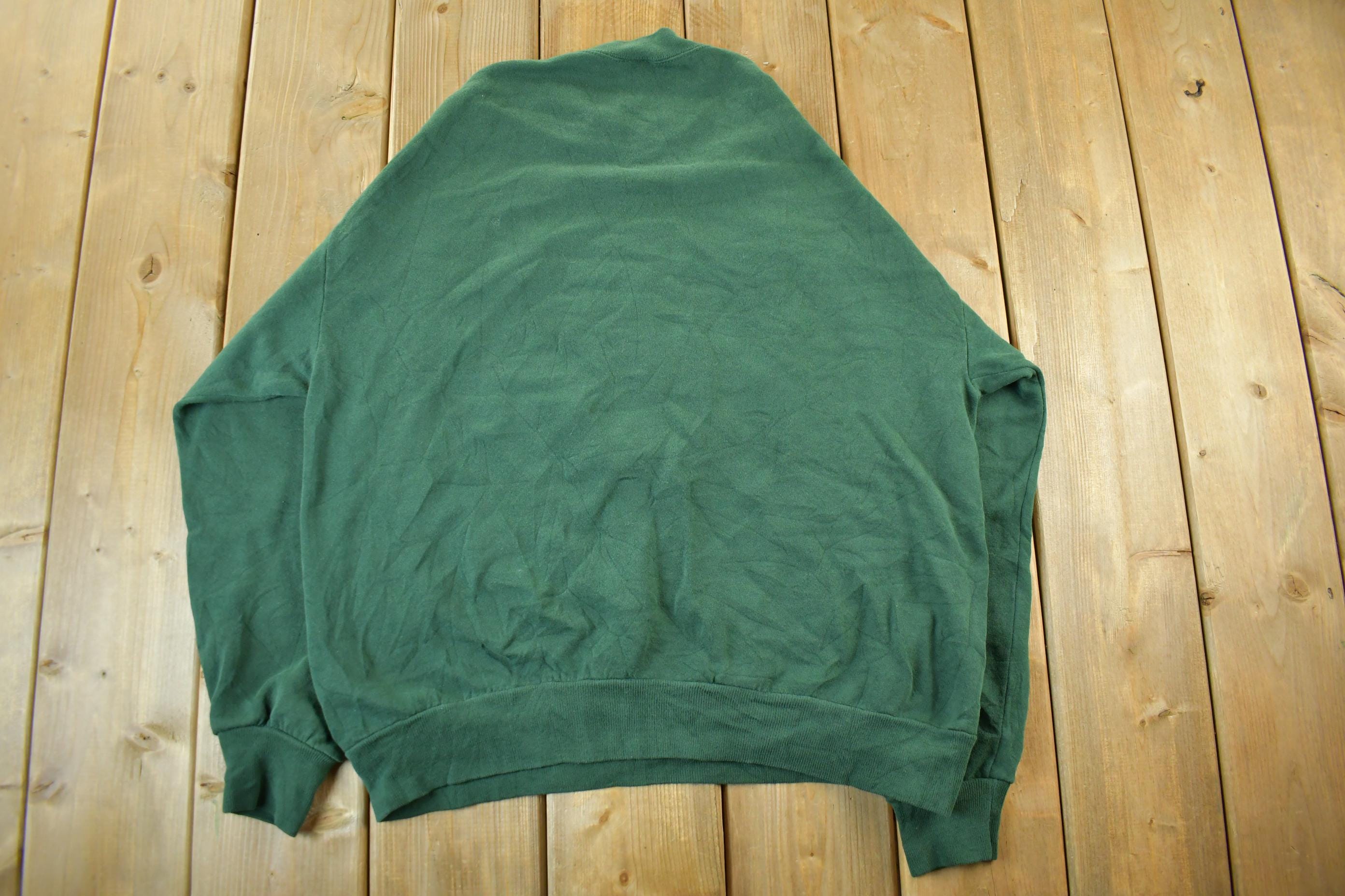 Vintage 1990s Cute Teddy Bear Theme Crewneck Sweater Adult Large