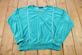Vintage 1990s Blank Velour Sweatshirt