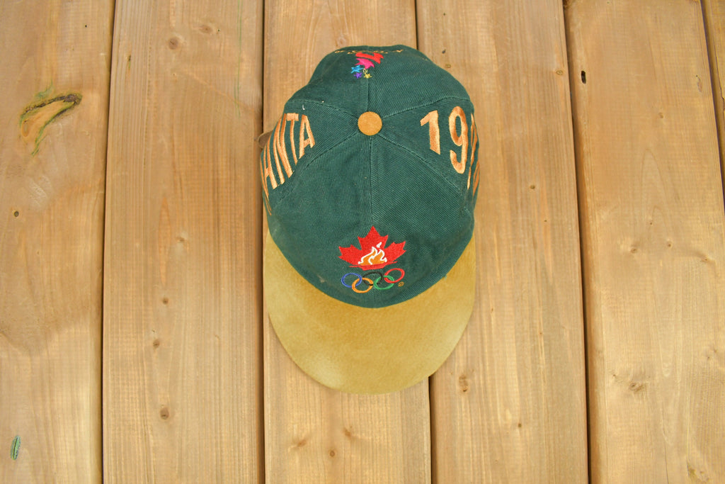 Vintage 1996 Atlanta Olympics 6 Panel Strap Back Hat
