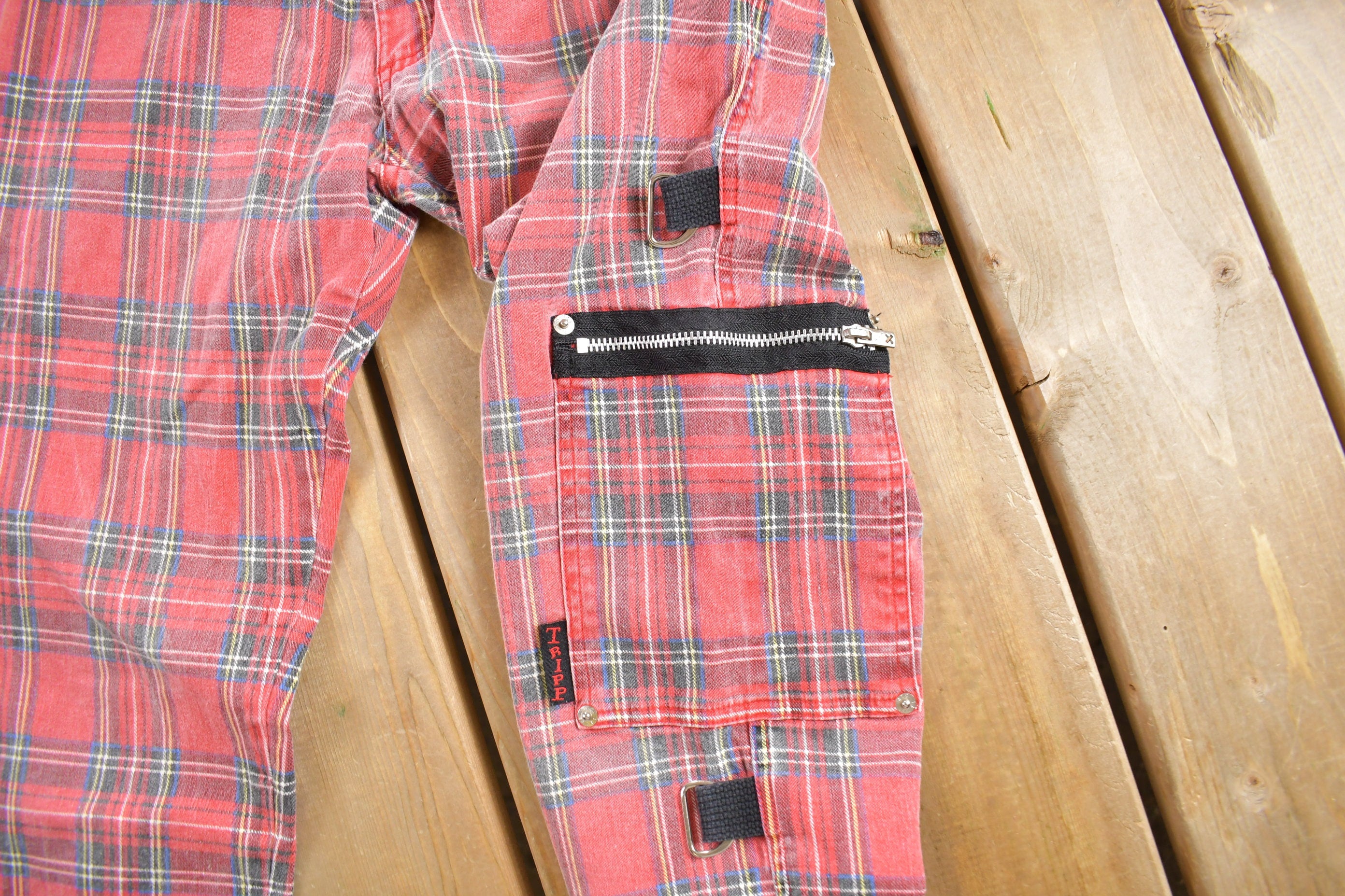 Vintage Y2K Tripp NYC Bondage Pants Size 36 x 30