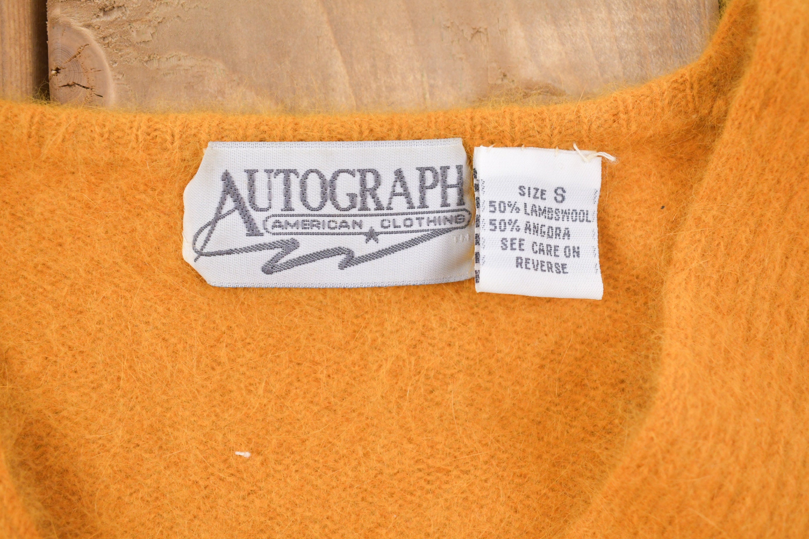 Vintage Autograph Knitted Wool Sweater