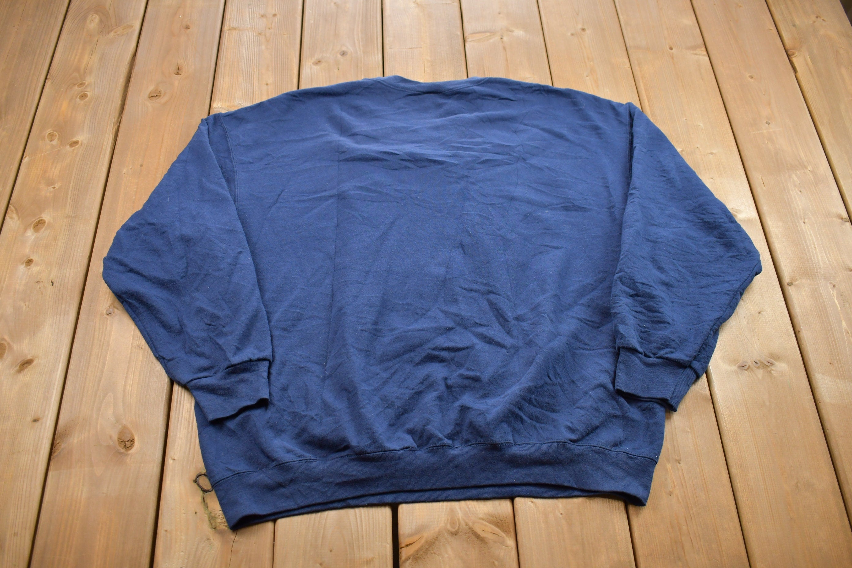 Vintage 1990s Laura Trayser Peace Theme Crewneck Sweater