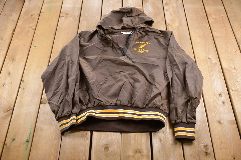 Vintage 1990s Holt Track & Field Staff Windbreaker Jacket