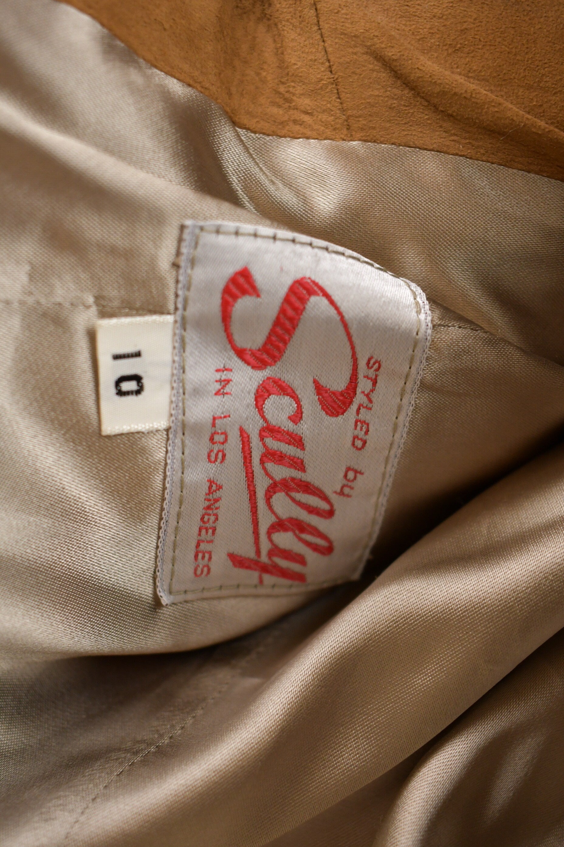 Vintage 1970s Sally Afghan Penny Lane Shearling Jacket