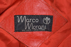 Vintage 1970s Marco Morani Red Leather Jacket