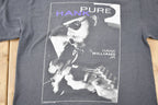 Vintage 1991 Hank Williams Jr Fan Club Pure Hank Tour Graphic T-Shirt