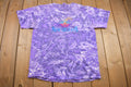 Vintage 1990s New Orleans Embroidered Tie Dye Souvenir T Shirt