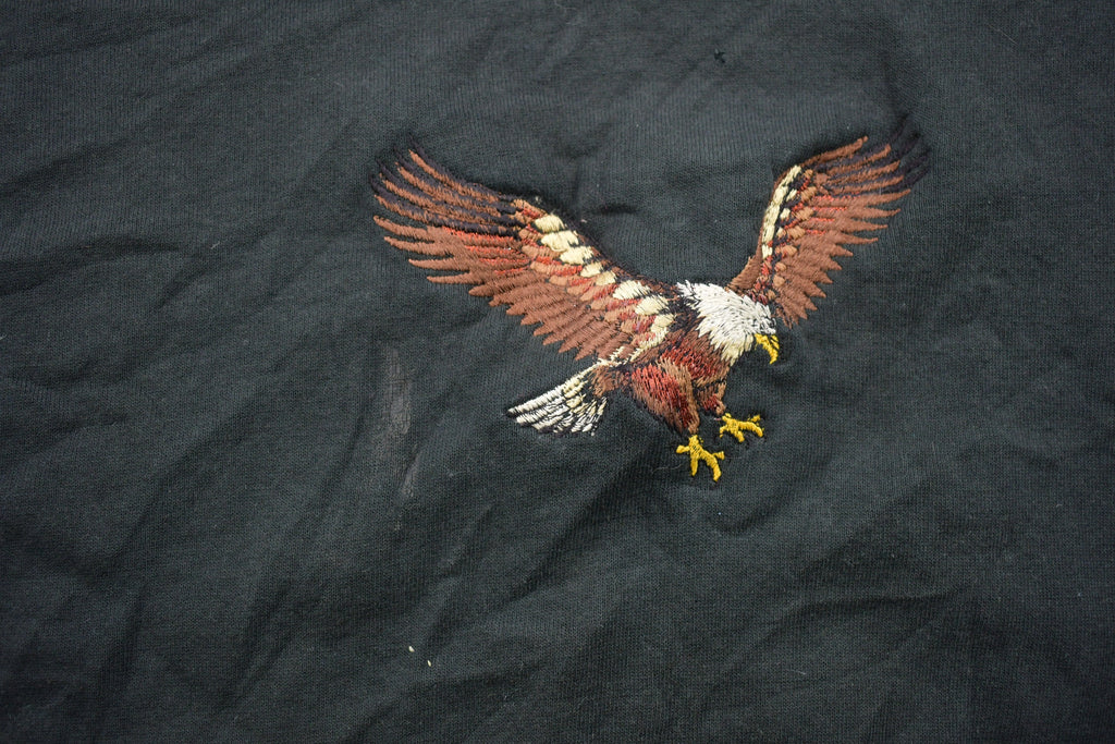 Vintage 1990s Jerzees Eagle Crewneck Sweatshirt