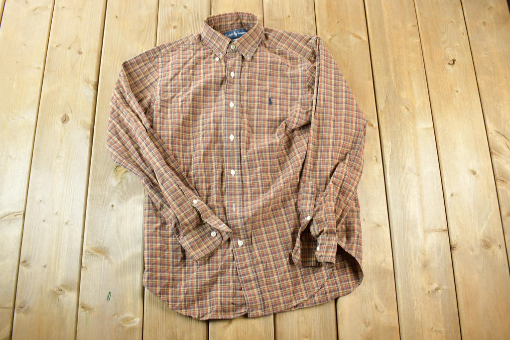 Vintage 90s Ralph Lauren Western Button Up Shirt