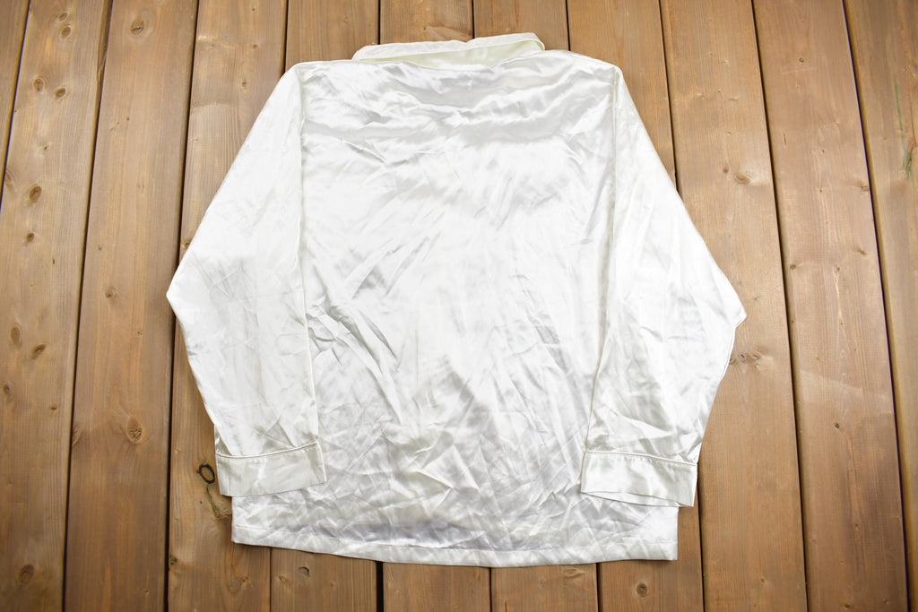 Vintage 1990s Aria Silk Button Up Shirt