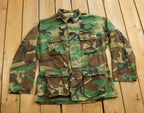 Vintage Military Button Up Shirt