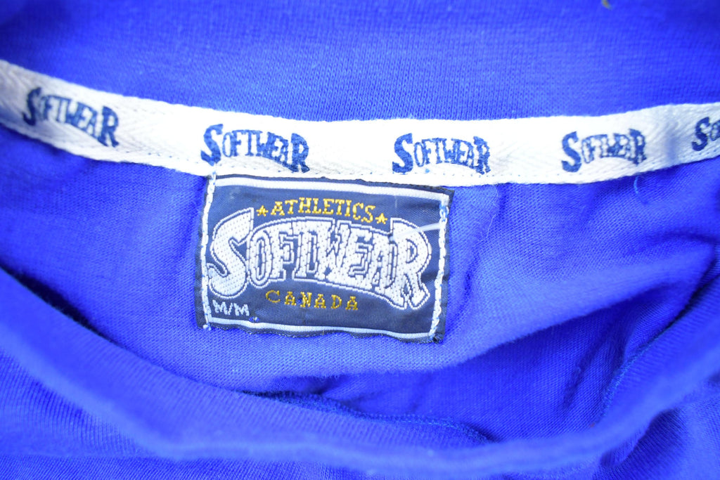 Vintage 1990s Winnipeg Blue Bombers CFL Softwear Graphic T-Shirt