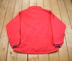 Vintage 1990s Patagonia Red Zip Up Light Jacket