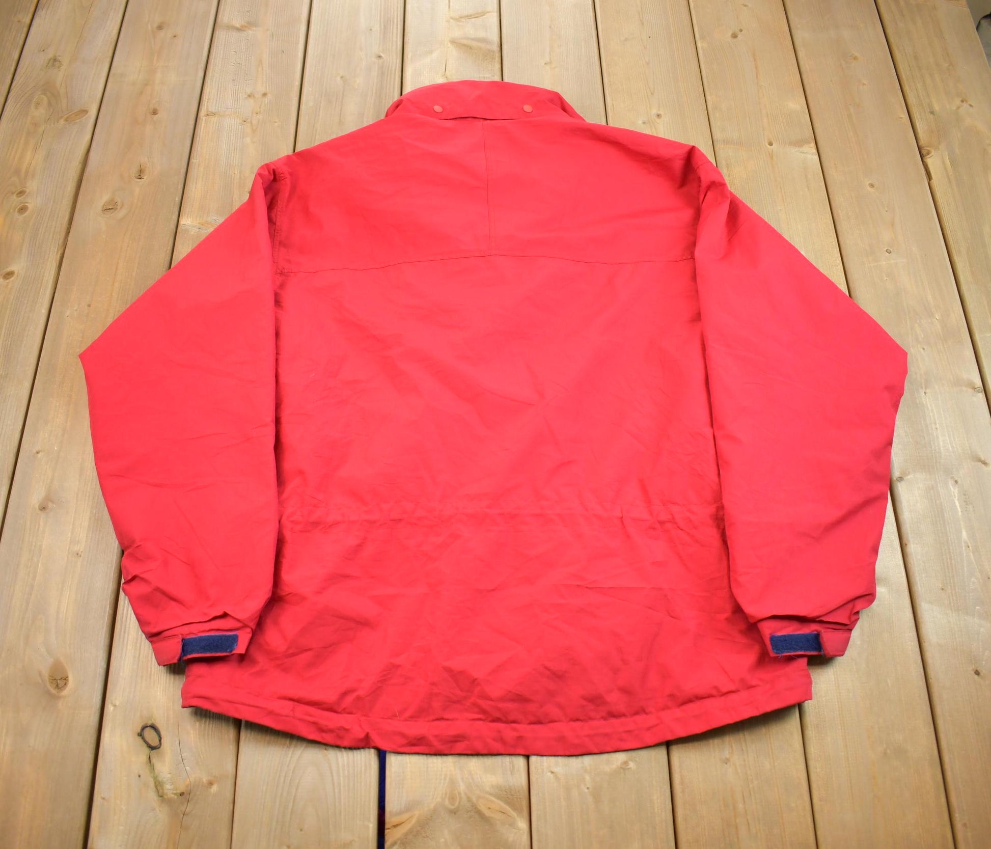 Vintage 1990s Patagonia Red Zip Up Light Jacket