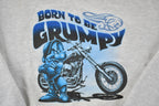 Vintage 1990s Born To Be Grumpy Disney Motorcycle Crewneck