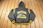 Vintage 1980s Wantagh Swimming Quarter Zip Windbreaker Jacket