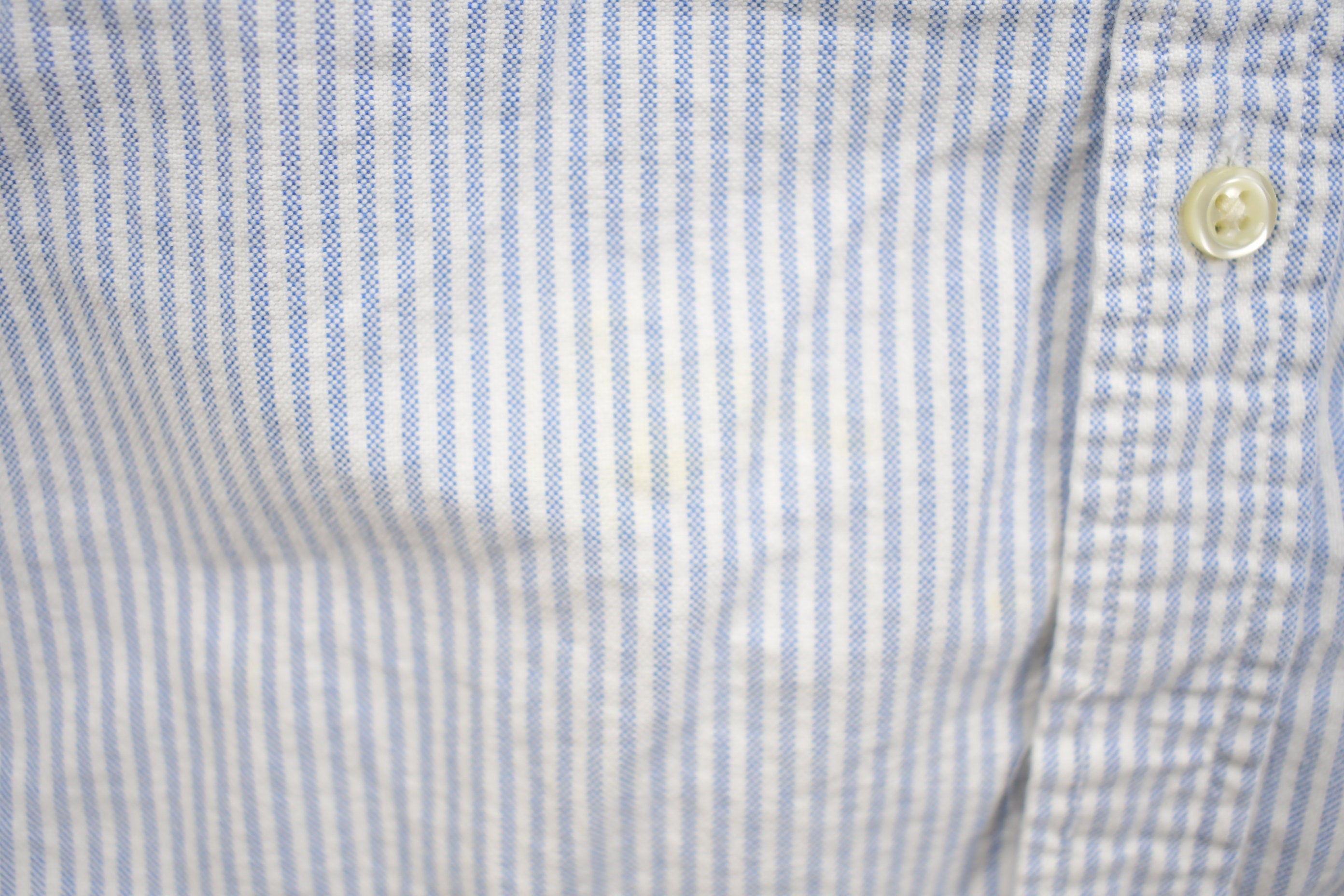 Vintage 1990s Polo Ralph Lauren Vertical Striped Button Up Shirt