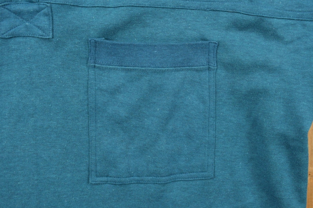 Vintage 1990s Color Block Rugby Sweatshirt