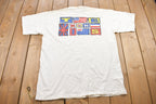 Vintage 1990s K-Swiss Racquet Club Graphic T Shirt