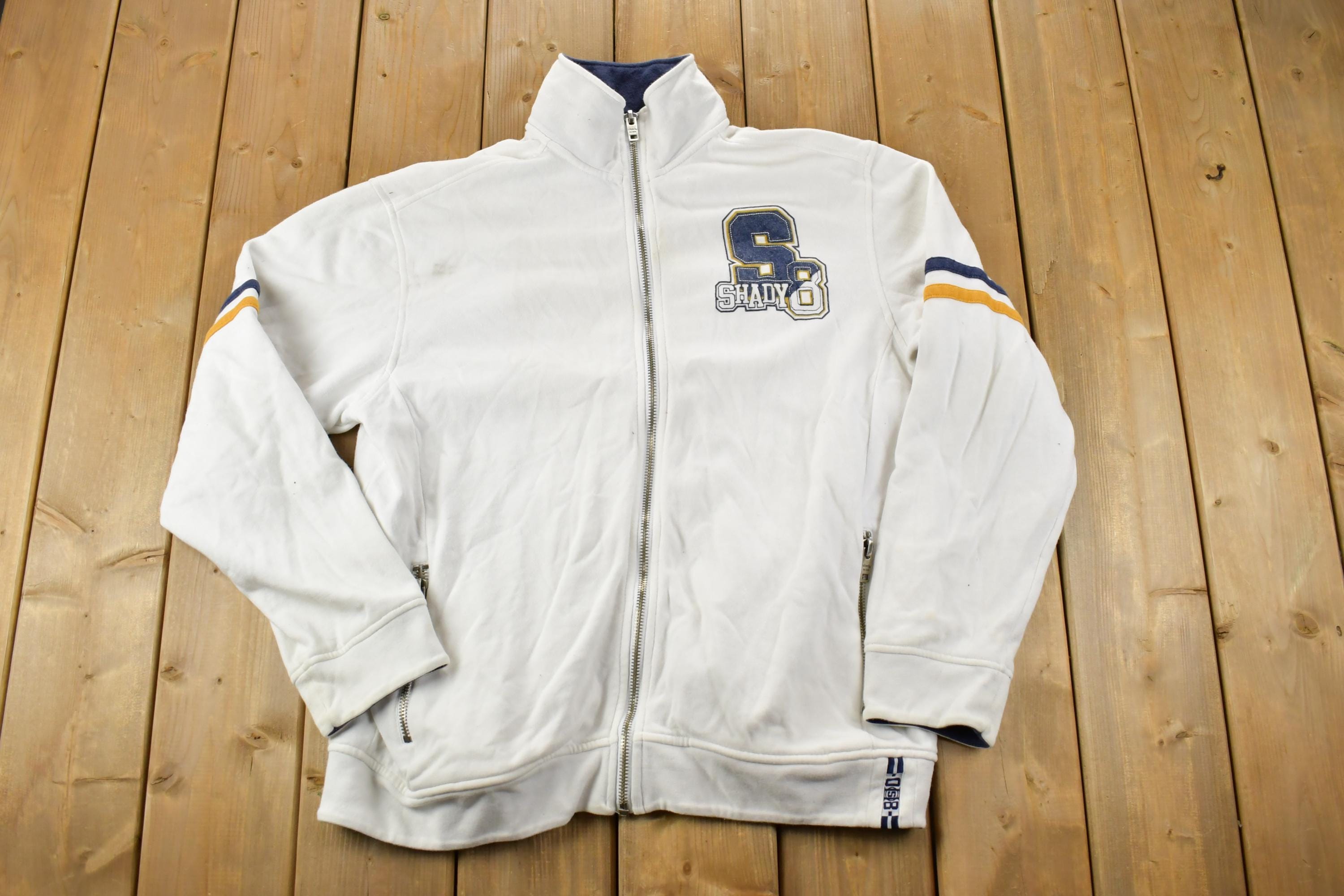 Vintage 1990s Shady True Classic Full Zip Mockneck Sweatshirt