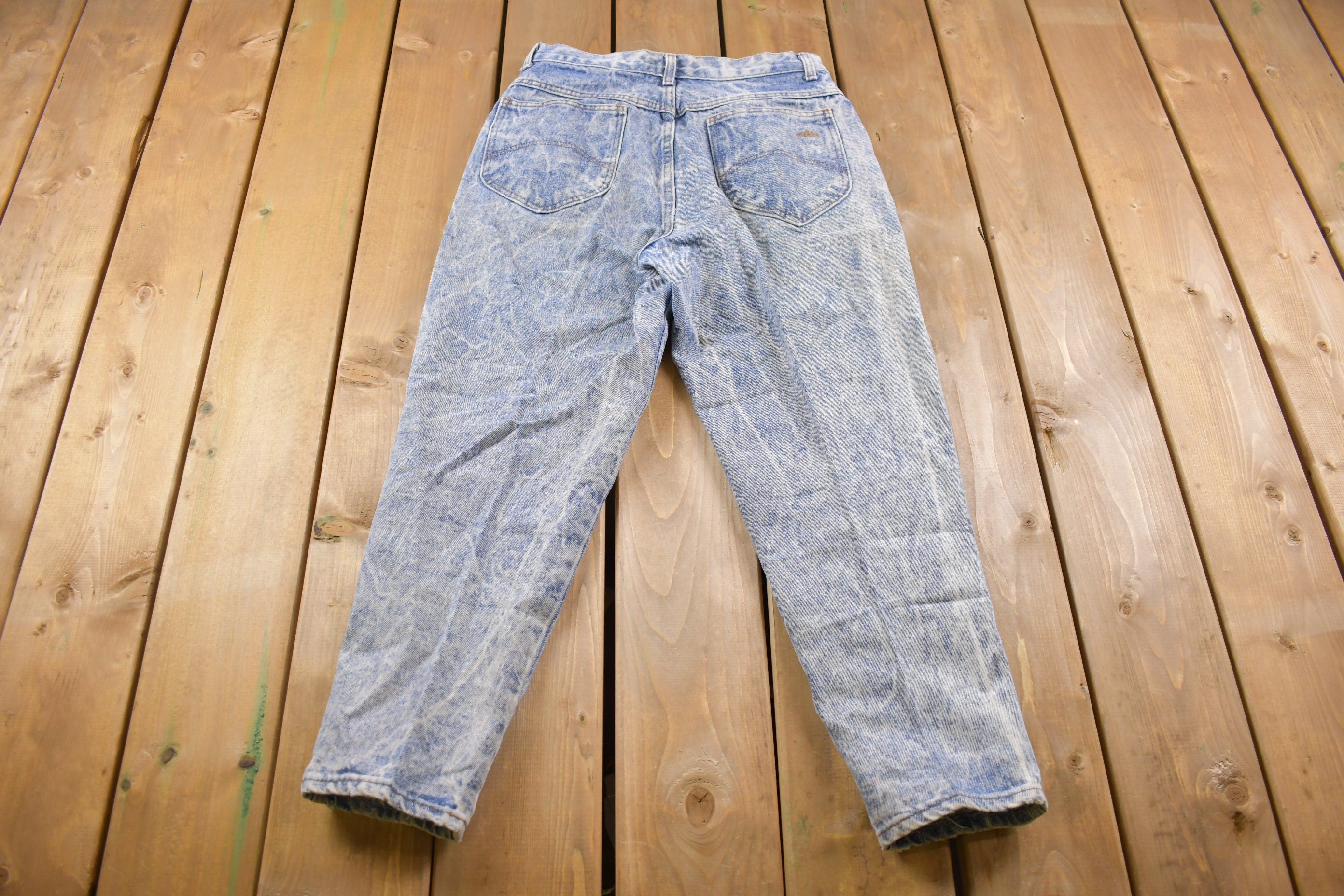 Vintage 1990's Chic Acid Wash Jeans 29 x 27