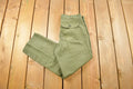 Vintage 1970S Military OG 107 Green Khaki Pants