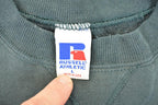 Vintage 1990s Russell Athletic Blank Crewneck Sweatshirt Men's L