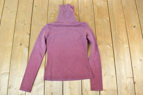 Women Vintage Vigoss Y2K Turtle Neck / Vigoss Grunge Skull Print / Contrast Stitch / Internet Famous Clothing / Over Dyed