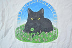 Vintage 1990s Hepcat Nashville Nightgown Kitty Theme Graphic T-Shirt