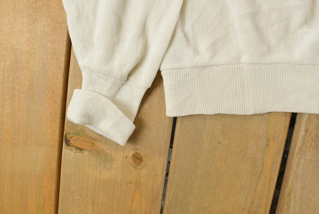 Vintage 1980s Izod Lacoste Knit Cardigan Sweater Men's Large