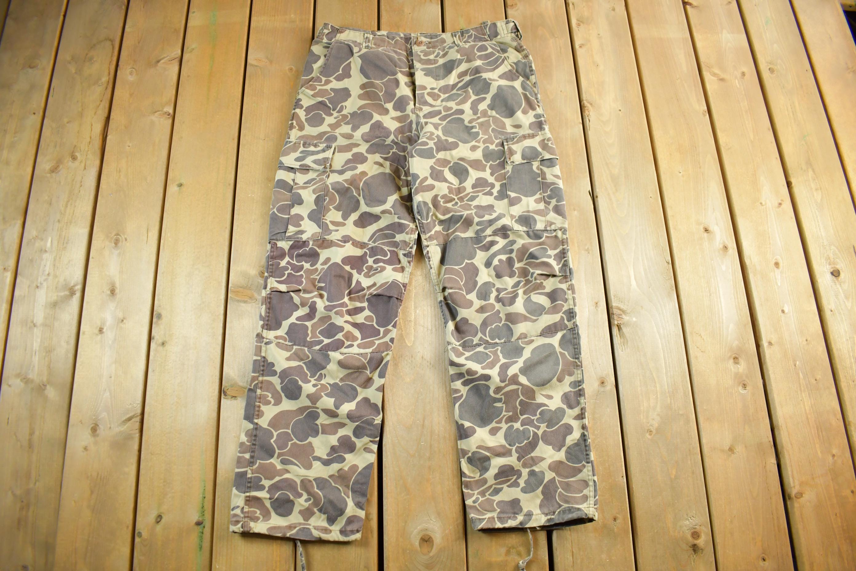 Vintage 1990s Winchester Camo Hunting Pants Size 35 x 30