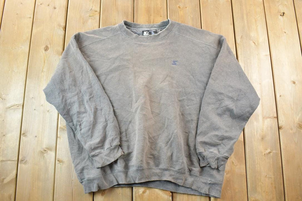 Vintage Y2K Starter Crewneck Sweatshirt / 90s Crewneck / Souvenir Sweater / Streetwear / Travel And Vacation