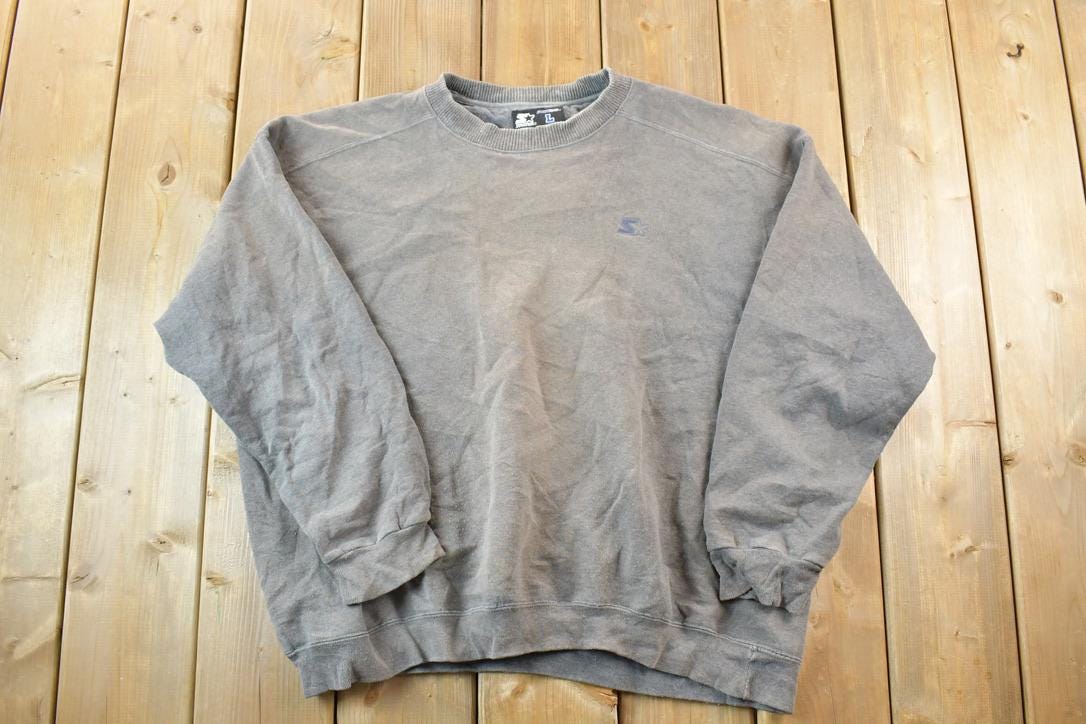 Vintage Y2K Starter Crewneck Sweatshirt / 90s Crewneck / Souvenir Sweater / Streetwear / Travel And Vacation