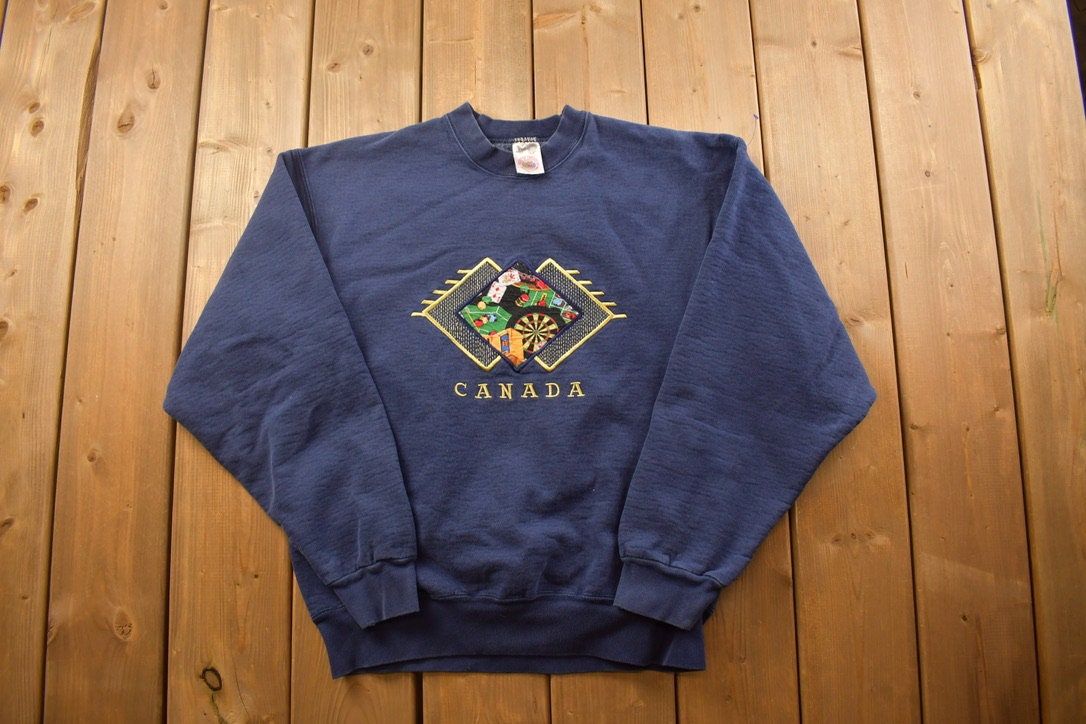 Vintage 1990s Canadian Casino Crewneck Sweatshirt