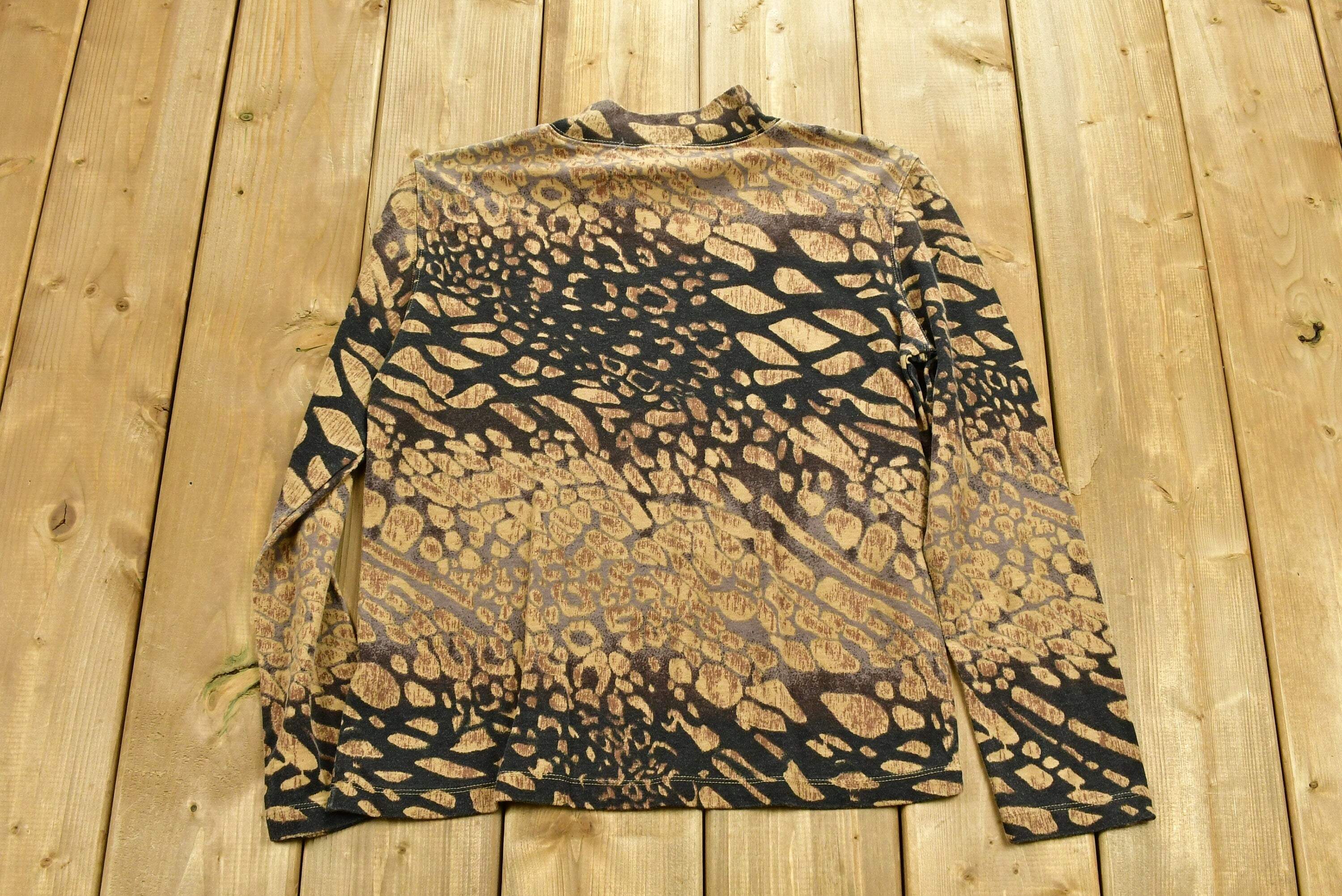 Vintage 1990's Rebecca Malone All Over Print Shirt
