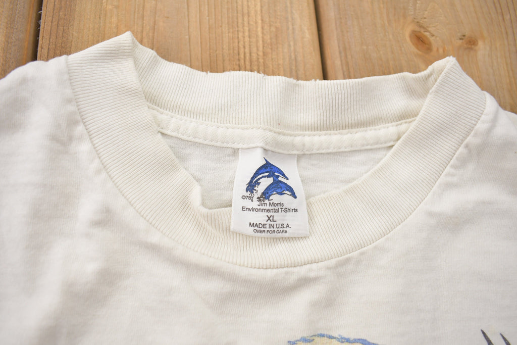 Vintage 1990s Goat Bike Find Your Wild Side in Nature Graphic T-Shirt