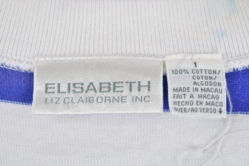 Vintage 1990s Liz Claiborne Striped Cardigan Sweater