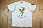 Vintage 1990s Roses Pow Mia Graphic T-Shirt