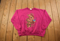 Vintage 1990s Bird And Birdhouse Crewneck Sweatshirt