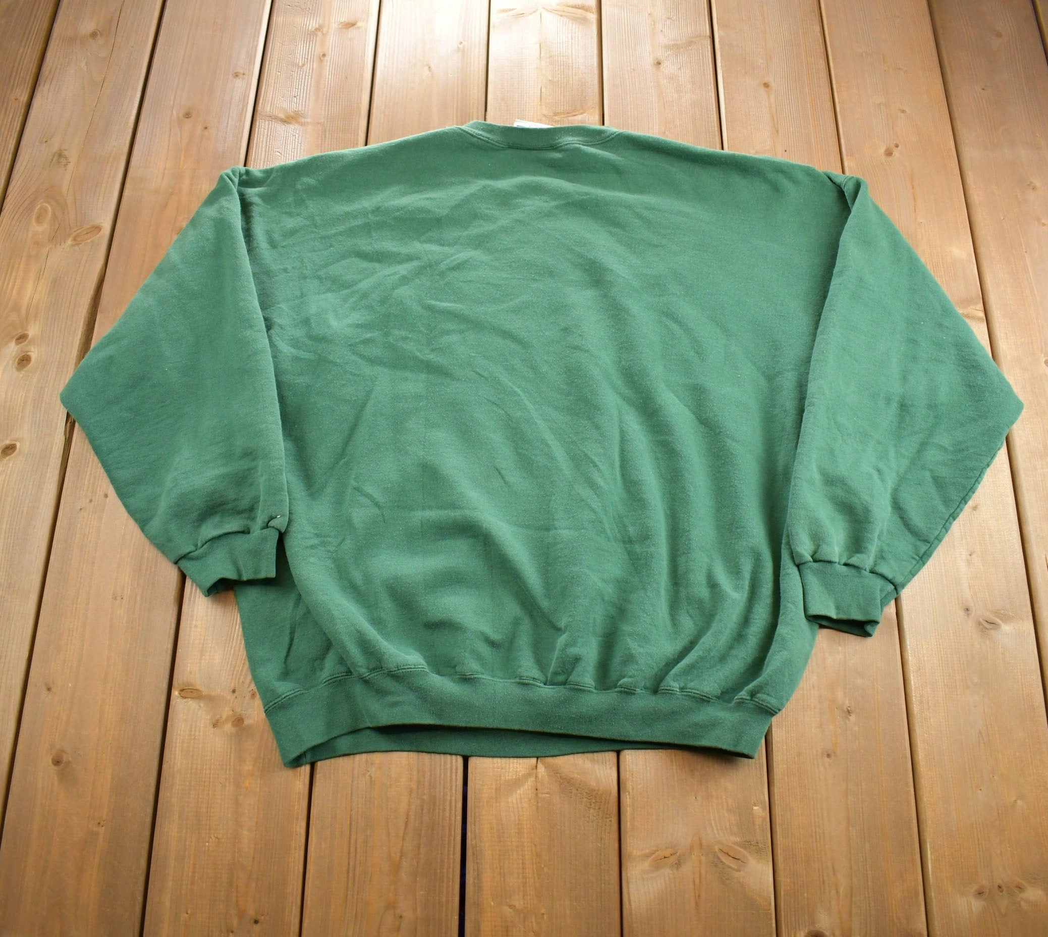 Vintage 1990s Cedar Creek Hanes Embroidered Crewneck Sweatshirt Made In USA