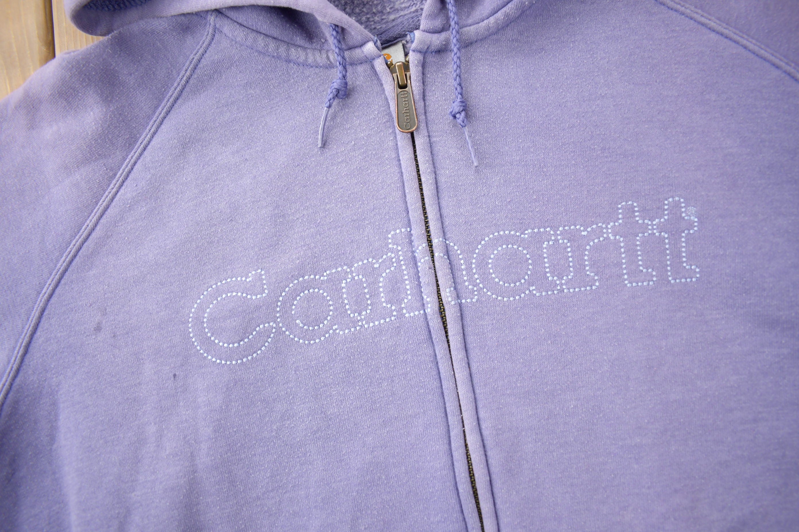 Vintage 1990s Carhartt For Women Zip Up Hoodie