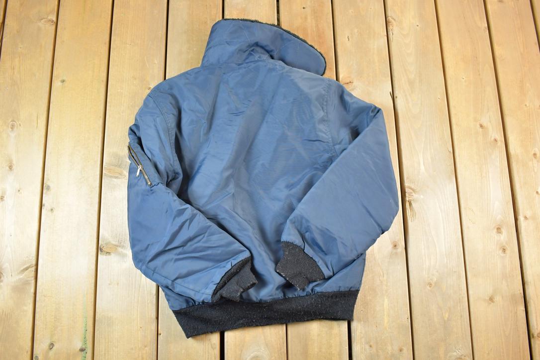 Vintage 1970s Walls Blizzard Pruf Bomber Work Jacket Made In USA