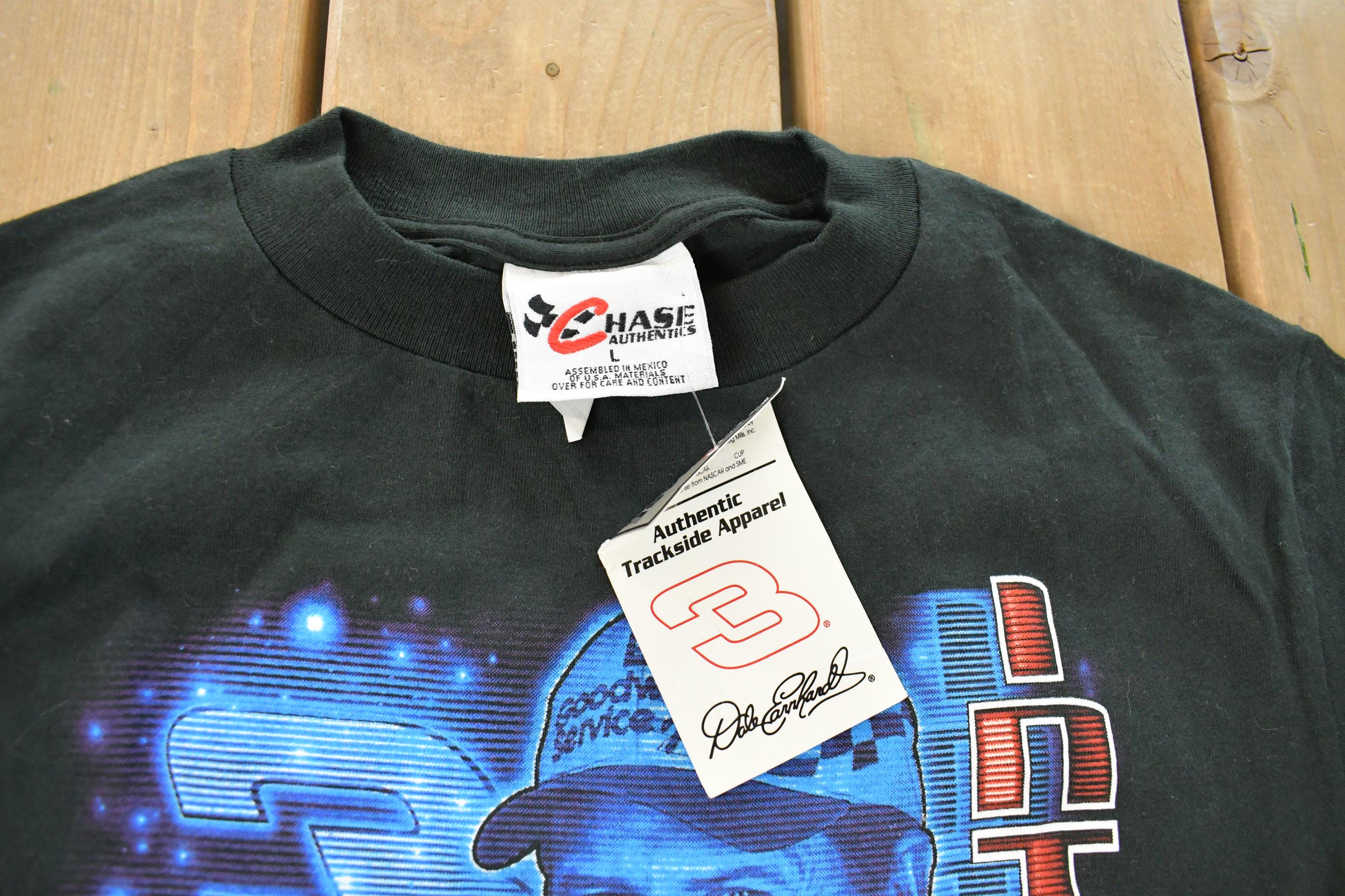 Vintage 1990s DEADSTOCK Dale Earnhardt #3 NASCAR Racing T-Shirt Youth Large