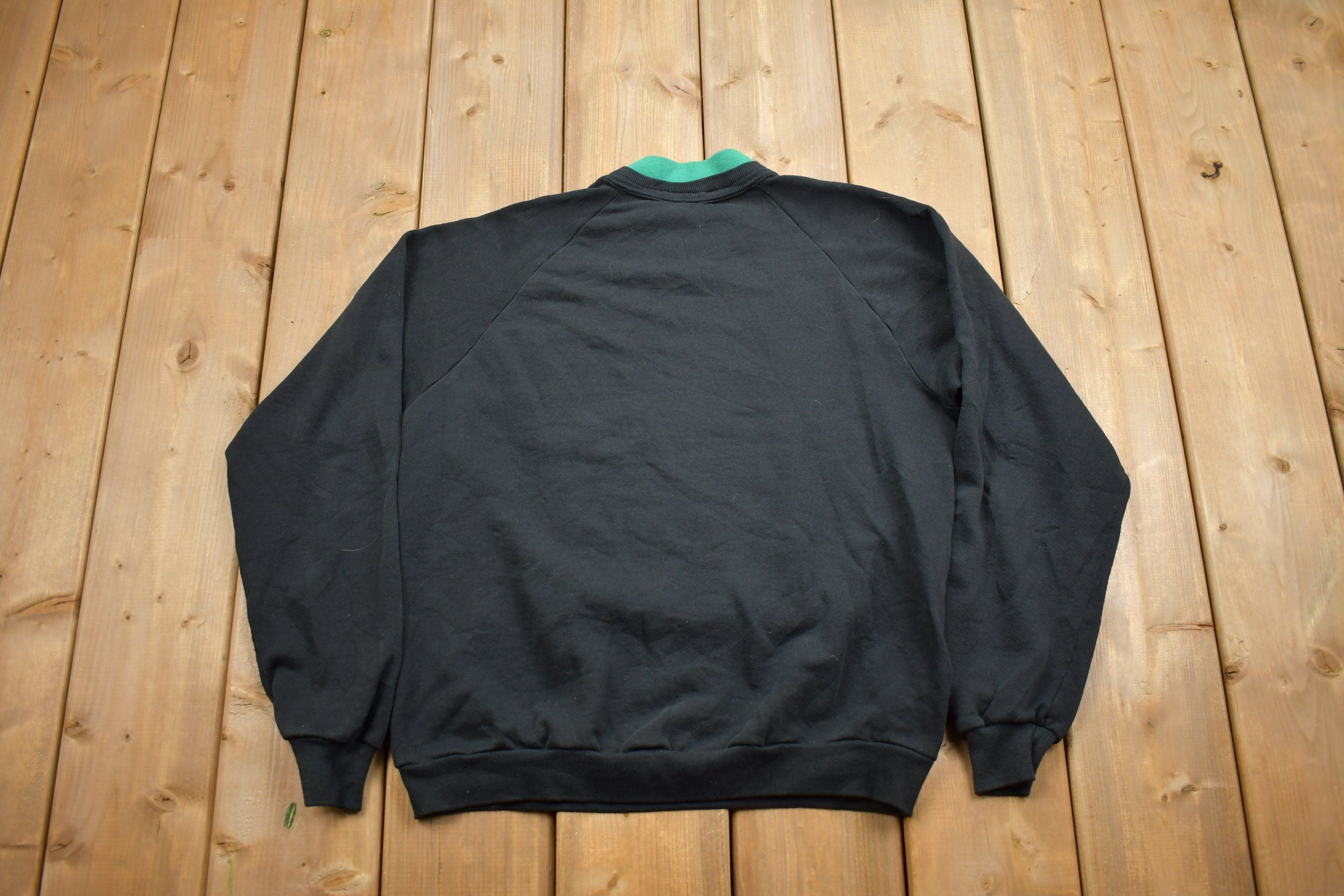 Vintage 1990s Morning Sun Tree Theme Crewneck Sweater