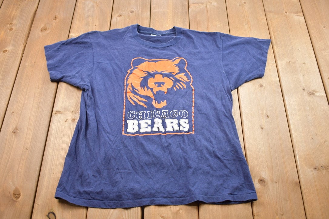 Vintage 1990s Chicago bears NFL Graphic T-Shirt