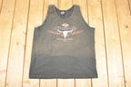 Vintage 2003 Harley Davidson Motorcycles Sturgis Black Hills Rally Biker Tank Top Men's L