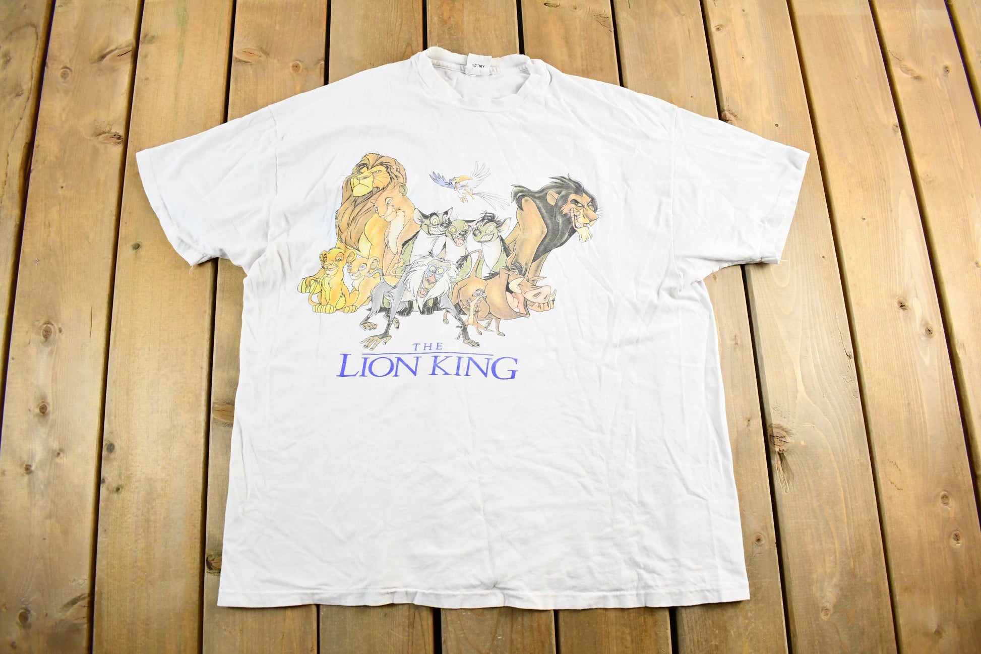Vintage 1990s The Lion King The Movie T-Shirt Men's XL