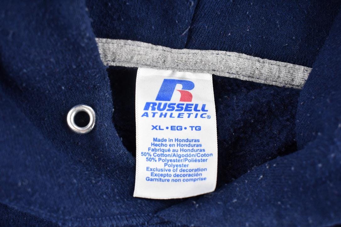 Vintage 1990s Russell Athletic Appleby Collegiate Institute Embroidered Hoodie