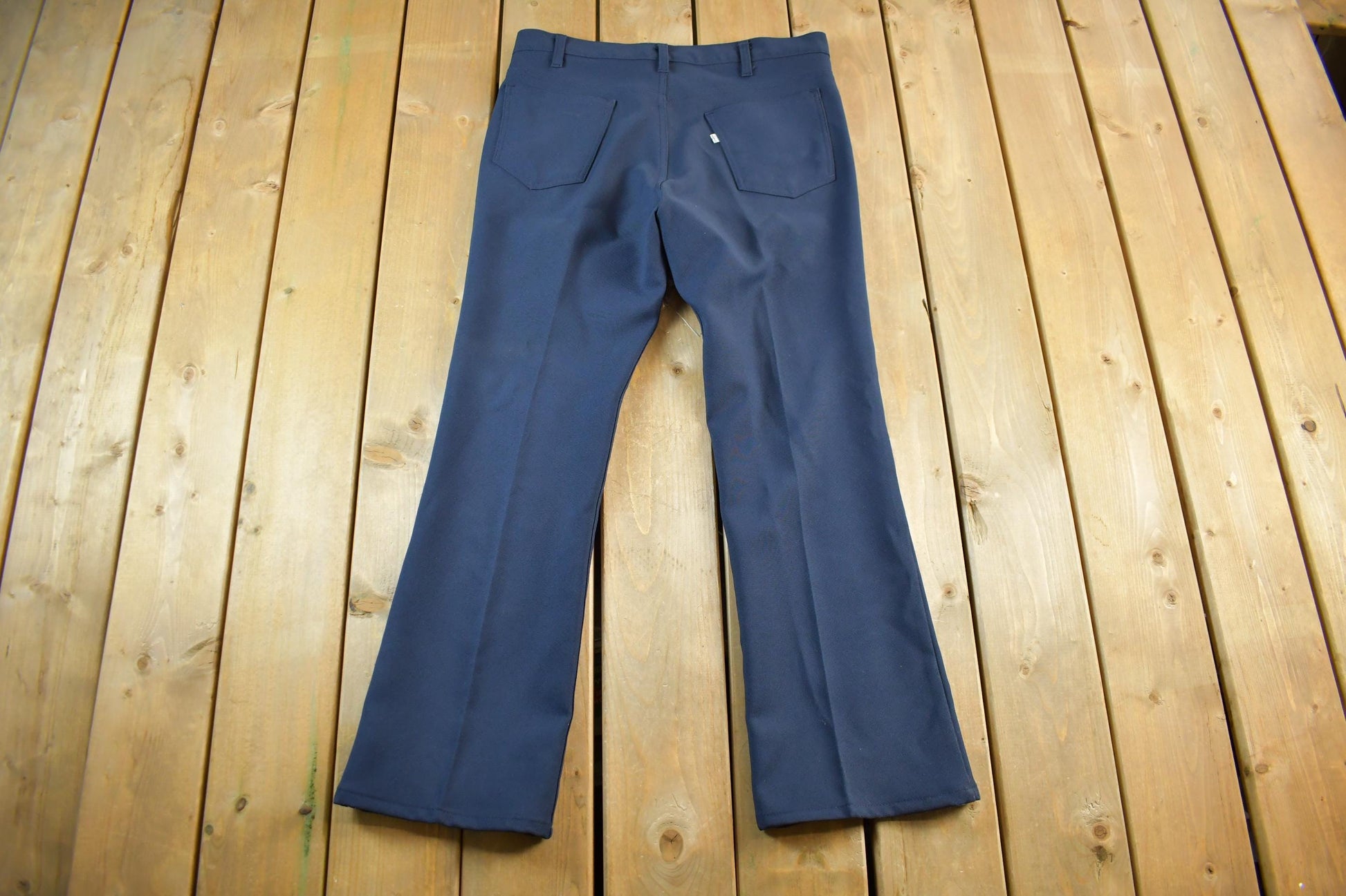 Vintage 1970s Levi's Bell Bottom Flare Pants Size 34 x 30