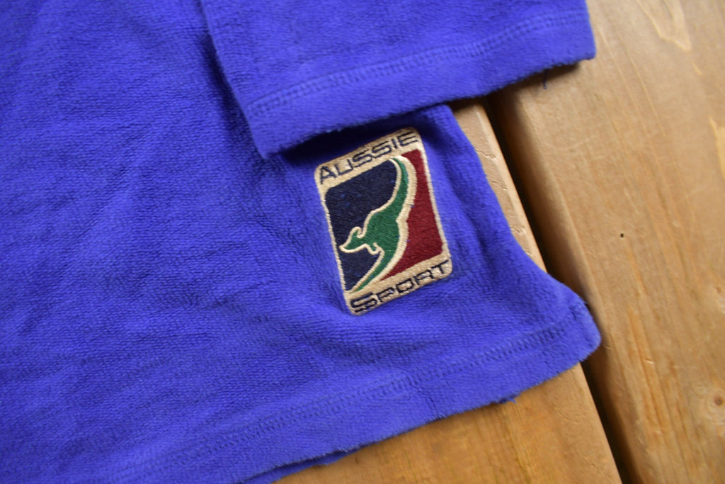 Vintage 1990s Aussie Sport Blank v-Neck Sweatshirt